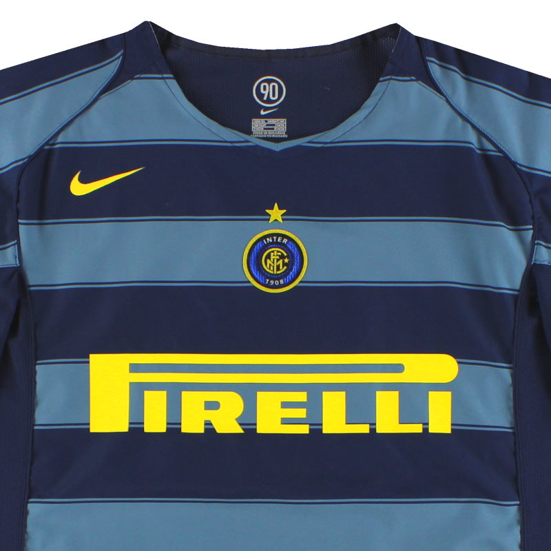 2004-05 Inter Milan Nike Third Shirt XL 118778 | Vintage Football 