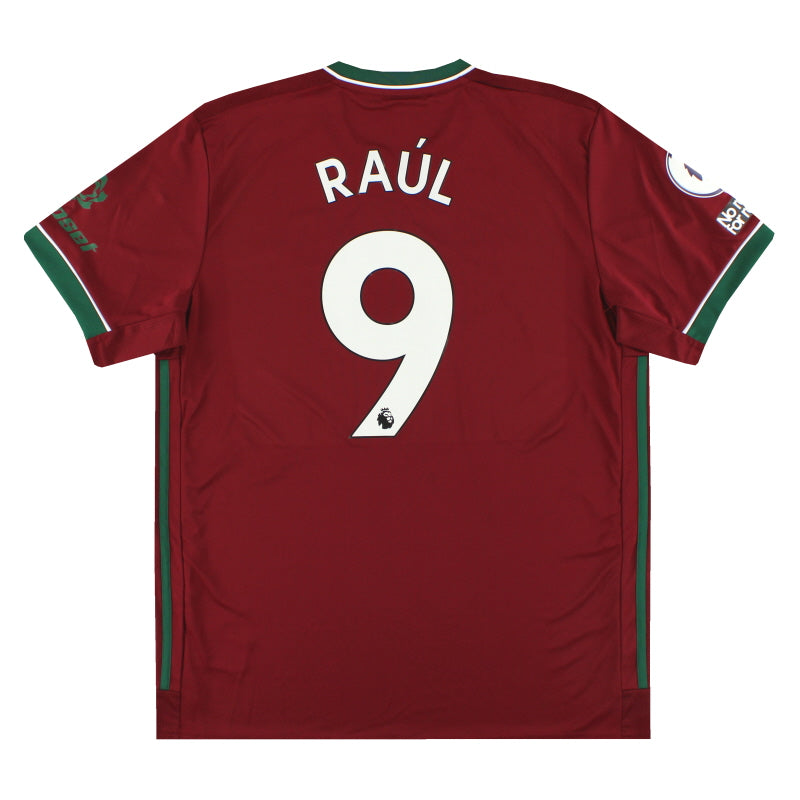 2020-21 Wolves adidas Third Shirt Raúl #9 *w/tags* L FI6187