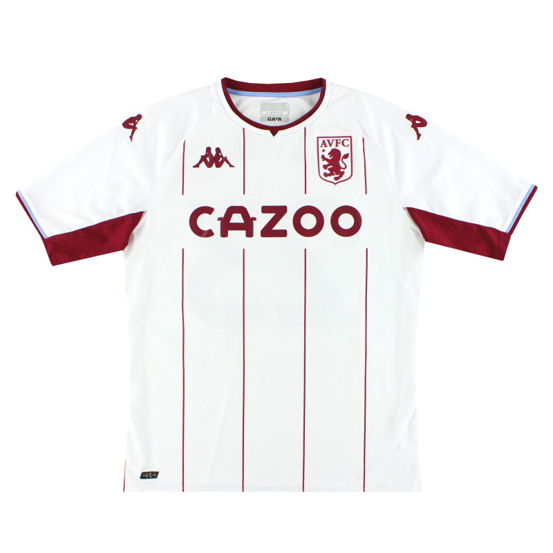 2021-22 Aston Villa Kappa Kombat Away Shirt Coutinho #23 L