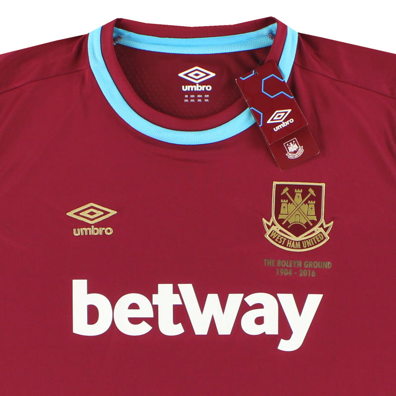 WEST HAM UNITED 2015-2016 ユニフォーム ゲームシャツ West Ham