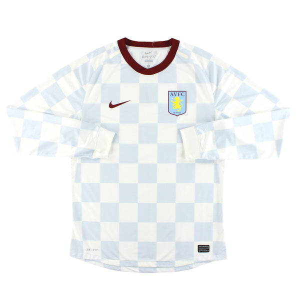 2011-12 Aston Villa Nike Player Issue Away Shirt L/S L | Vintage