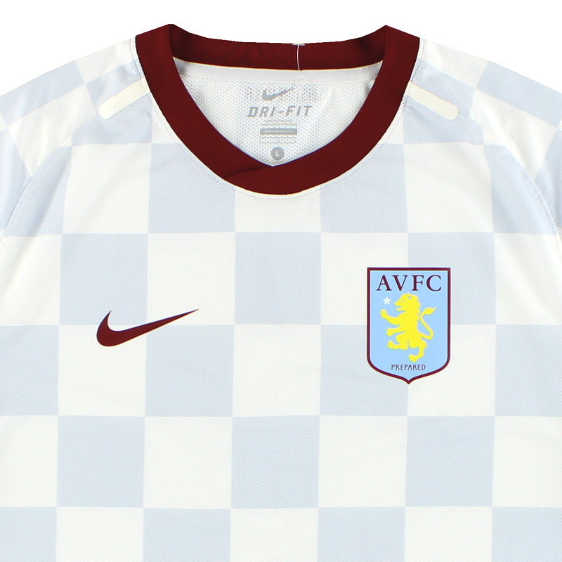 2011-12 Aston Villa Nike Player Issue Away Shirt L/S L | Vintage