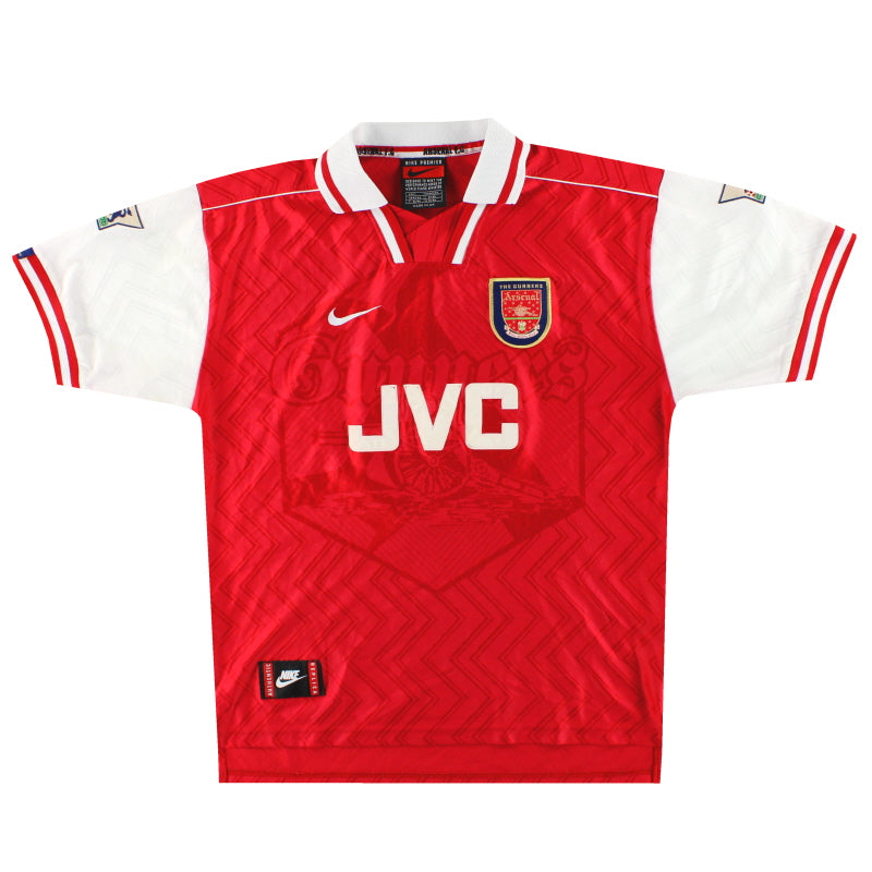 1996-98 Arsenal Nike Home Shirt Wright #8 L | Vintage Football Shirts