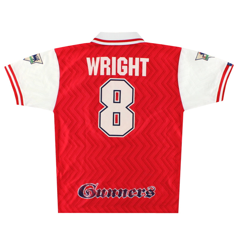 1996-98 Arsenal Nike Home Shirt Wright #8 L | Vintage Football Shirts