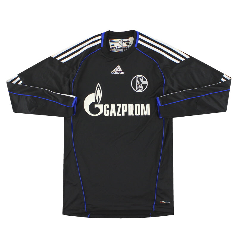 2010-12 Schalke adidas Goalkeeper Shirt L/S S P96603 | Vintage