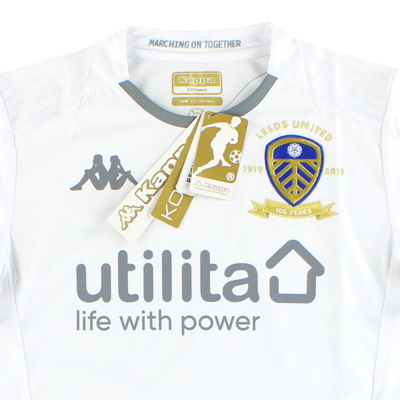 2019-20 Leeds Kappa Centenary Home Shirt *w/tags* Y 304NW10