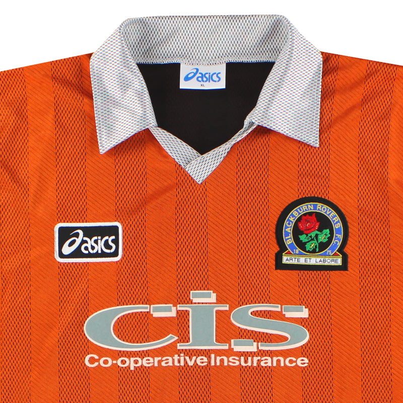 1997-98 Blackburn Asics Away Shirt L/S *Mint* XL | Vintage