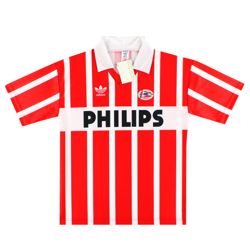 Adidas 90-92（H）ゲームシャツ adidasアディダスPSVアイントホーフェン Equipment Mens Shirt Rare Very Philips 92/94 Eindhoven PSV ウェア