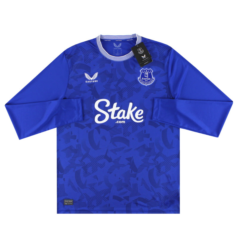2024-25 Everton Castore Home Shirt L/S *w/tags* TM8148 Vintage