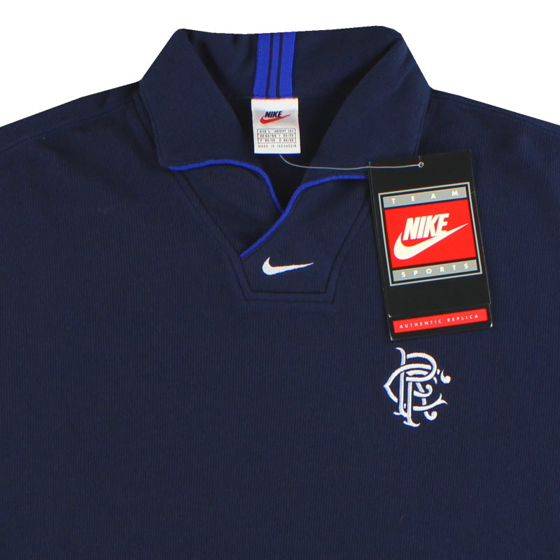 1998-99 Rangers Nike Shawl-Neck Sweater *w/tags* L | Vintage