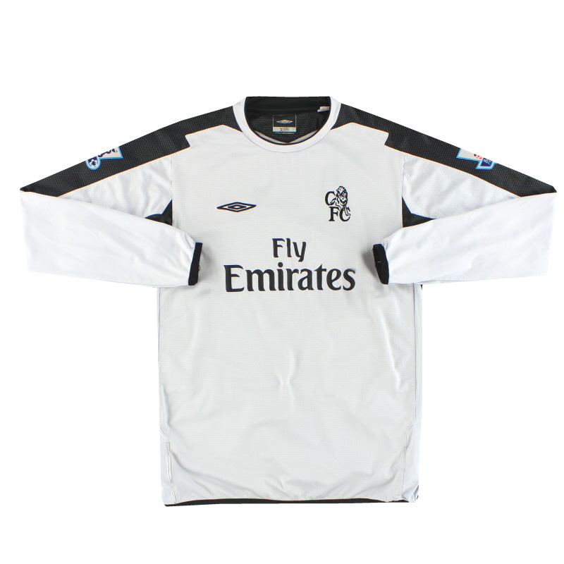 2004-05 Chelsea Umbro Goalkeeper Shirt Cech #1 XL.Boys | Vintage