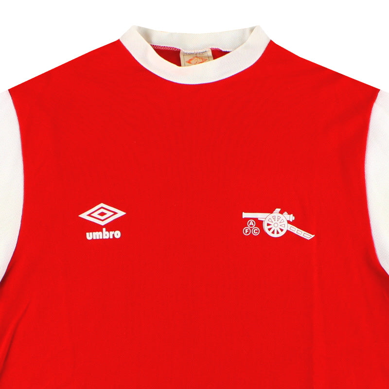 1978-81 Arsenal Umbro Home Shirt L/S *Mint* M | Vintage Football