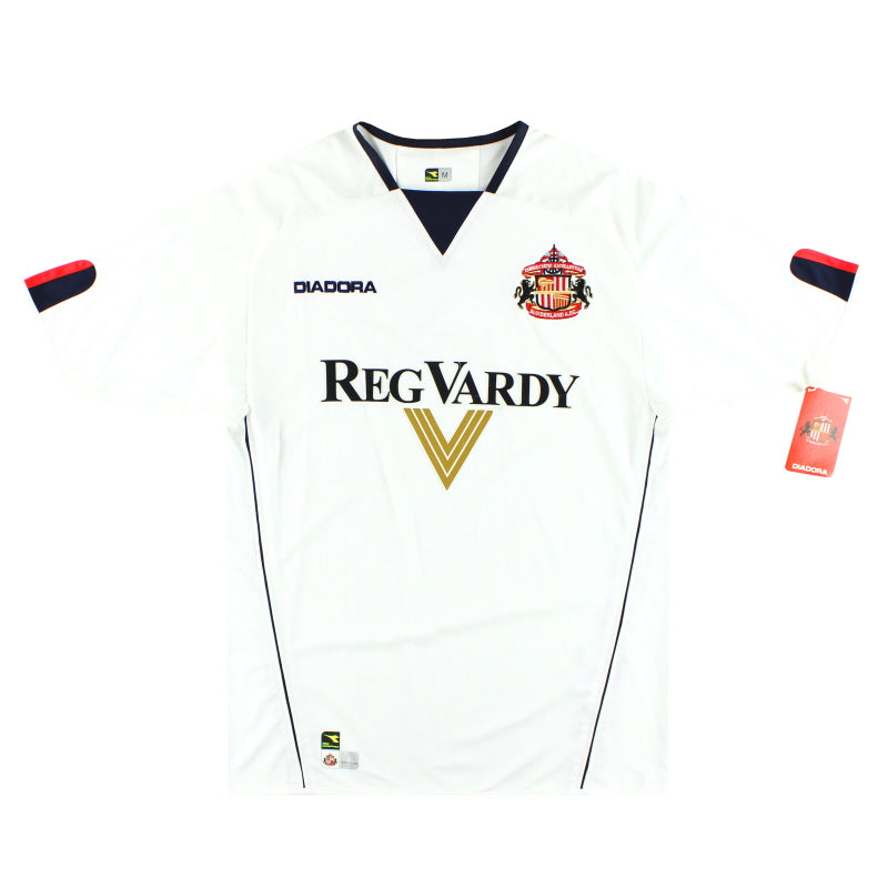 【新品・紙タグ付ユニフォーム】サンダーランド 04/05 ホーム ディアドラ 2004-05 Sunderland Diadora Away Shirt *w/tags* M | Vintage