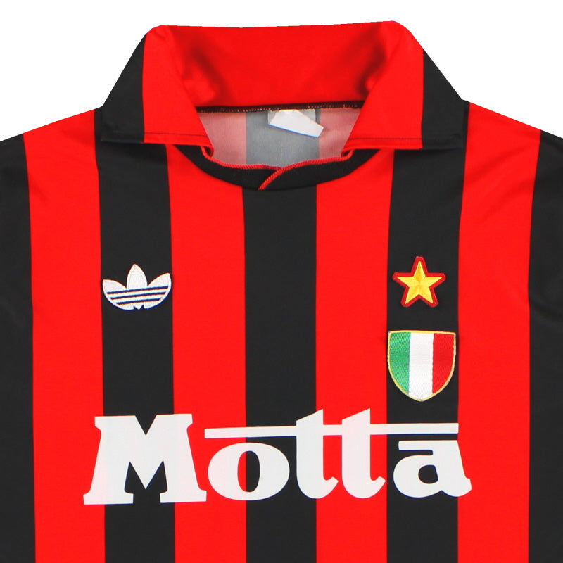 1992-93 AC Milan adidas Home Shirt L/S M 29224 | Vintage Football