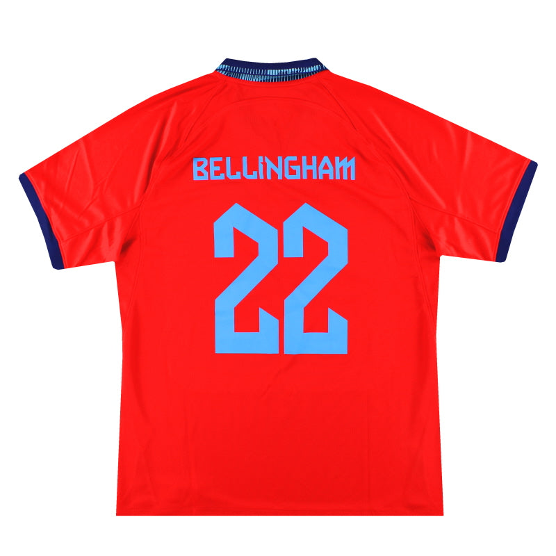 2022-23 England Nike Away Shirt Bellingham #22 *w/tags* L DN0685