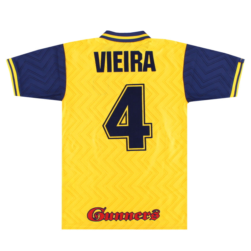 1996-97 Arsenal Nike Away Shirt Viera #4 XL.Boys | Vintage