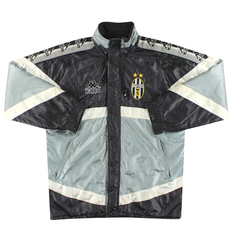 1995-97 Juventus Kappa Padded Bench Coat L | Vintage Football Shirts