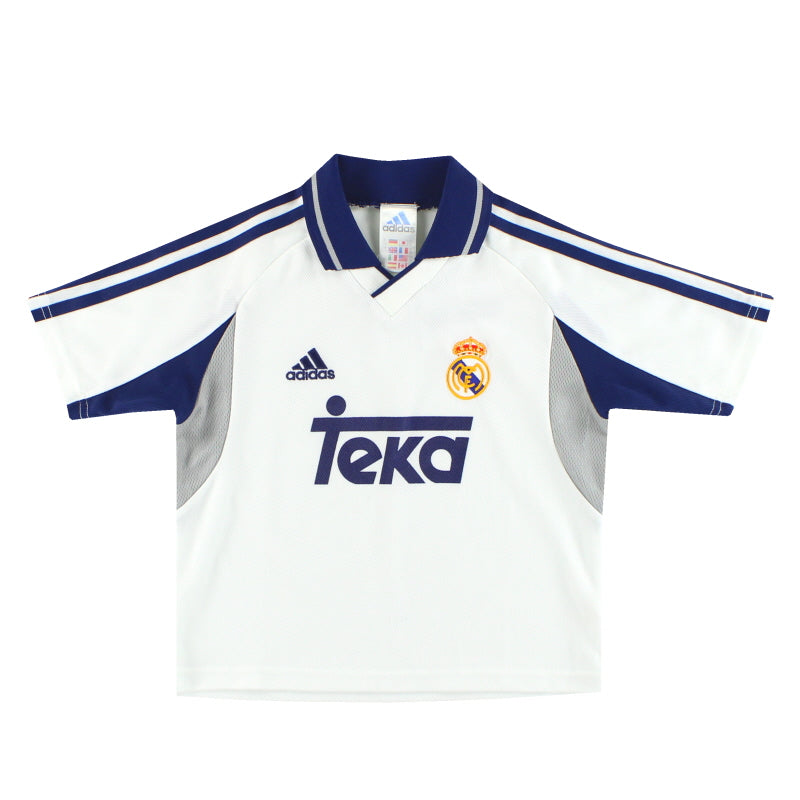 2000-01 Real Madrid adidas Home Shirt Y 634259 | Vintage Football