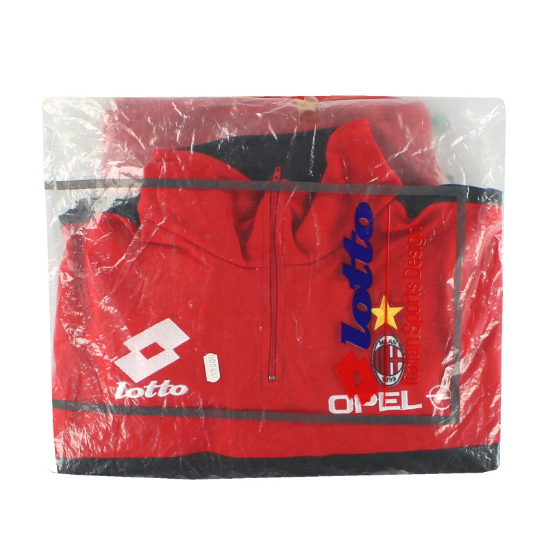 1995-96 AC Milan Lotto 1/4 Zip Tracksuit *BNIB* XXL | Vintage