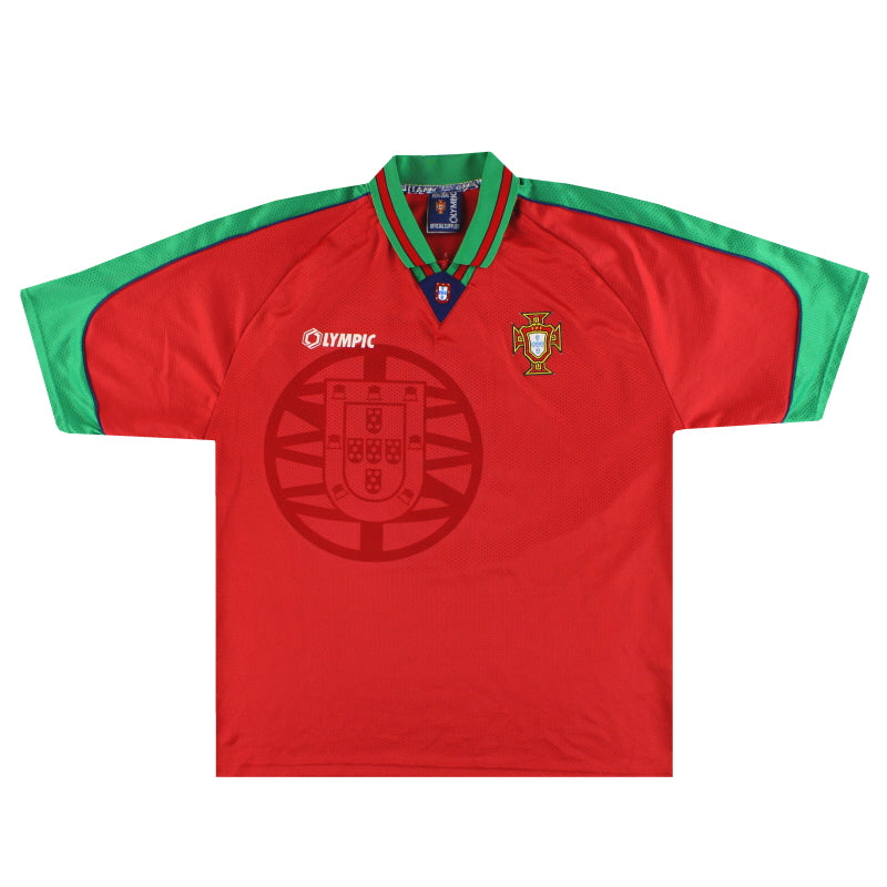 1996-97 Portugal Home Shirt XL | Vintage Football Shirts