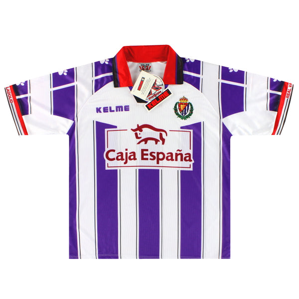 Maillot Vintage Real Valladolid 1991-1992 – Taille L, Occasion, Collection Football