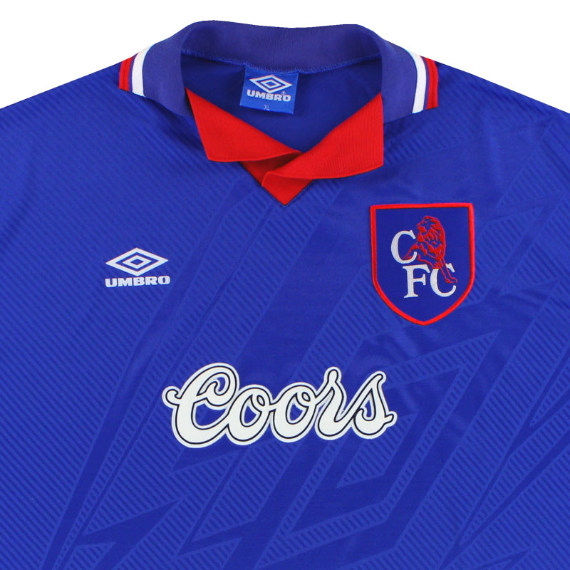 1994-95 Chelsea Umbro Home Shirt *As New* XL | Vintage Football Shirts
