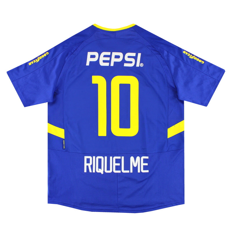 2003-04 Boca Juniors Nike Home Shirt Riquelme #10 *Mint* XXL