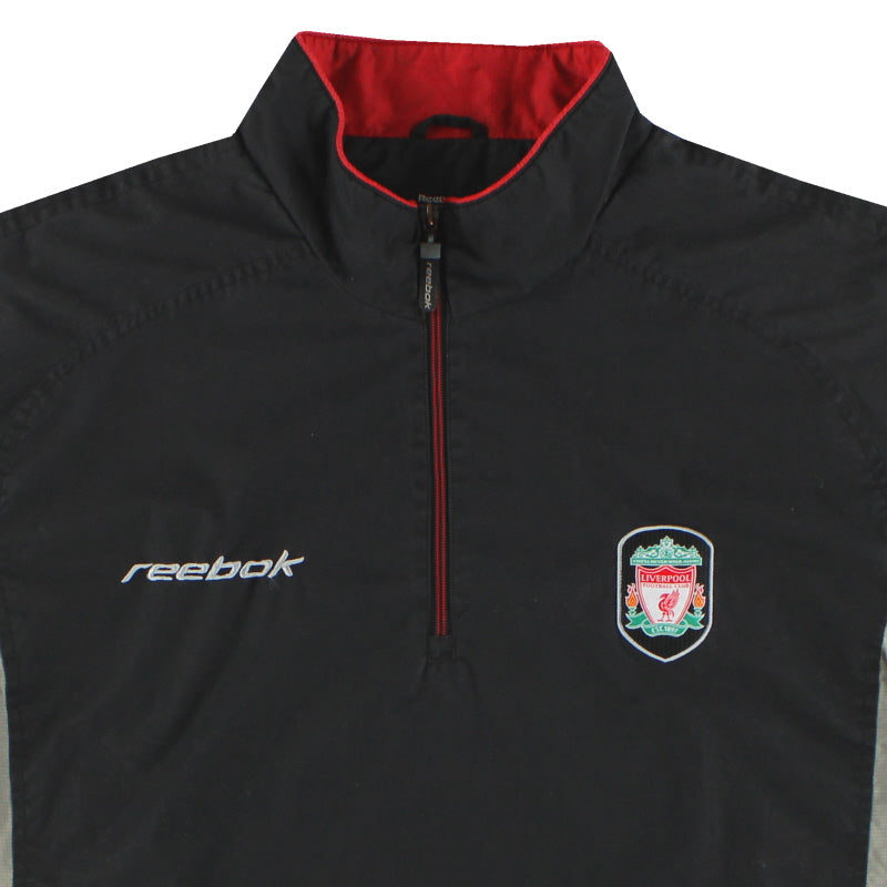 2002-04 Liverpool Reebok 1/2 Zip Training Top XL 223731 | Vintage
