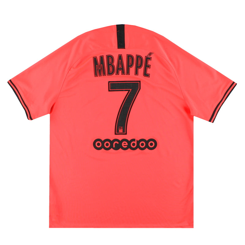 2019-20 Paris Saint-Germain Nike Away Shirt Mbappe #7 XL AJ5552