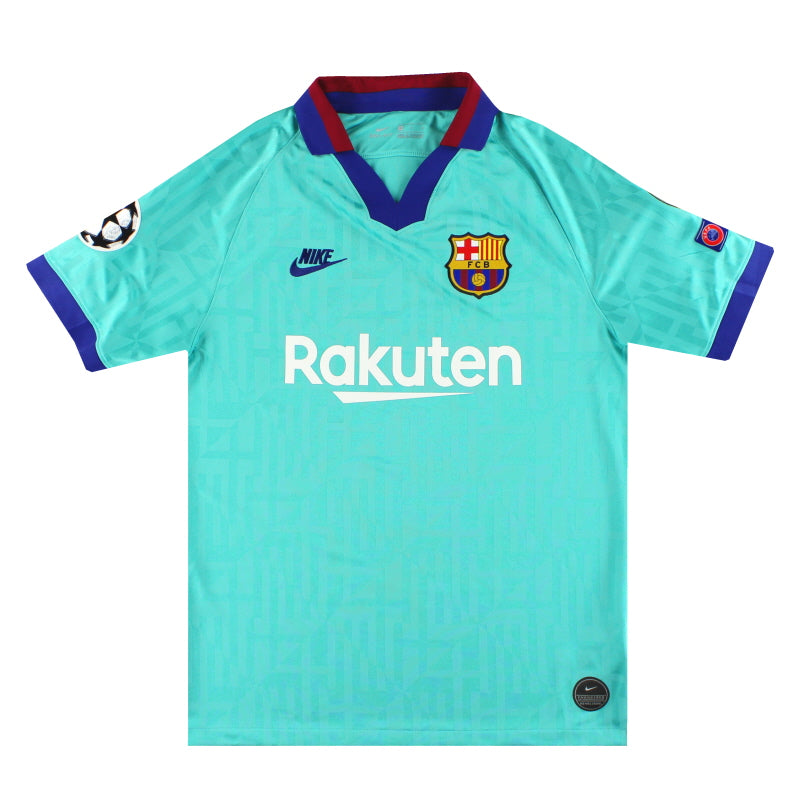 FC Barcelona 19-20 3rdユニフォーム CL仕様 2019-20 Barcelona Third Player Issue Shirt XL *New* – Kitroom Football