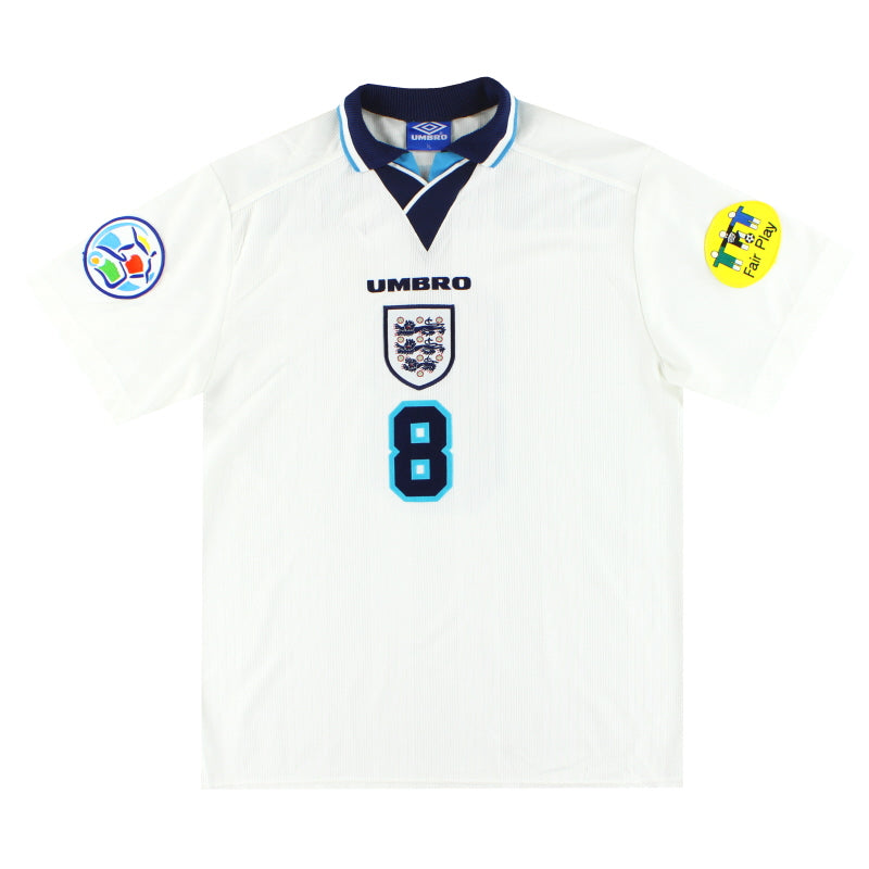 【USED】 UMBRO ENGLAND Soccer Shirt England Home football shirt 2012 Jersey 42 Umbro Soccer Euro