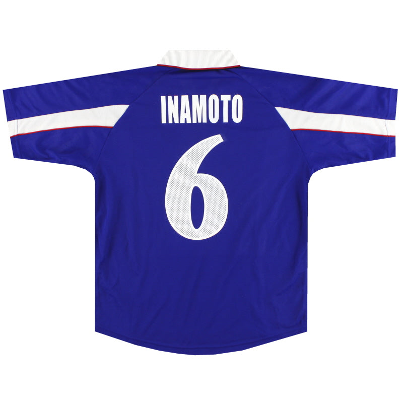 1999-01 Japan adidas Player Issue Home Shirt Inamoto #6 M 751834