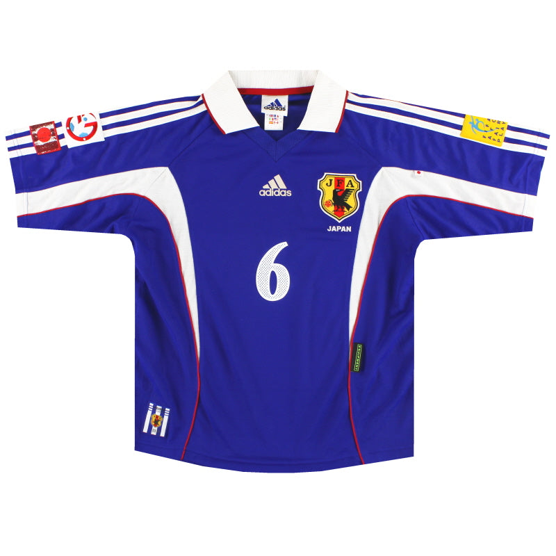 1999-01 Japan adidas Player Issue Home Shirt Inamoto #6 M 751834