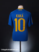 2010-11 Brazil Away Shirt Kaka #10 M Football Shirt
