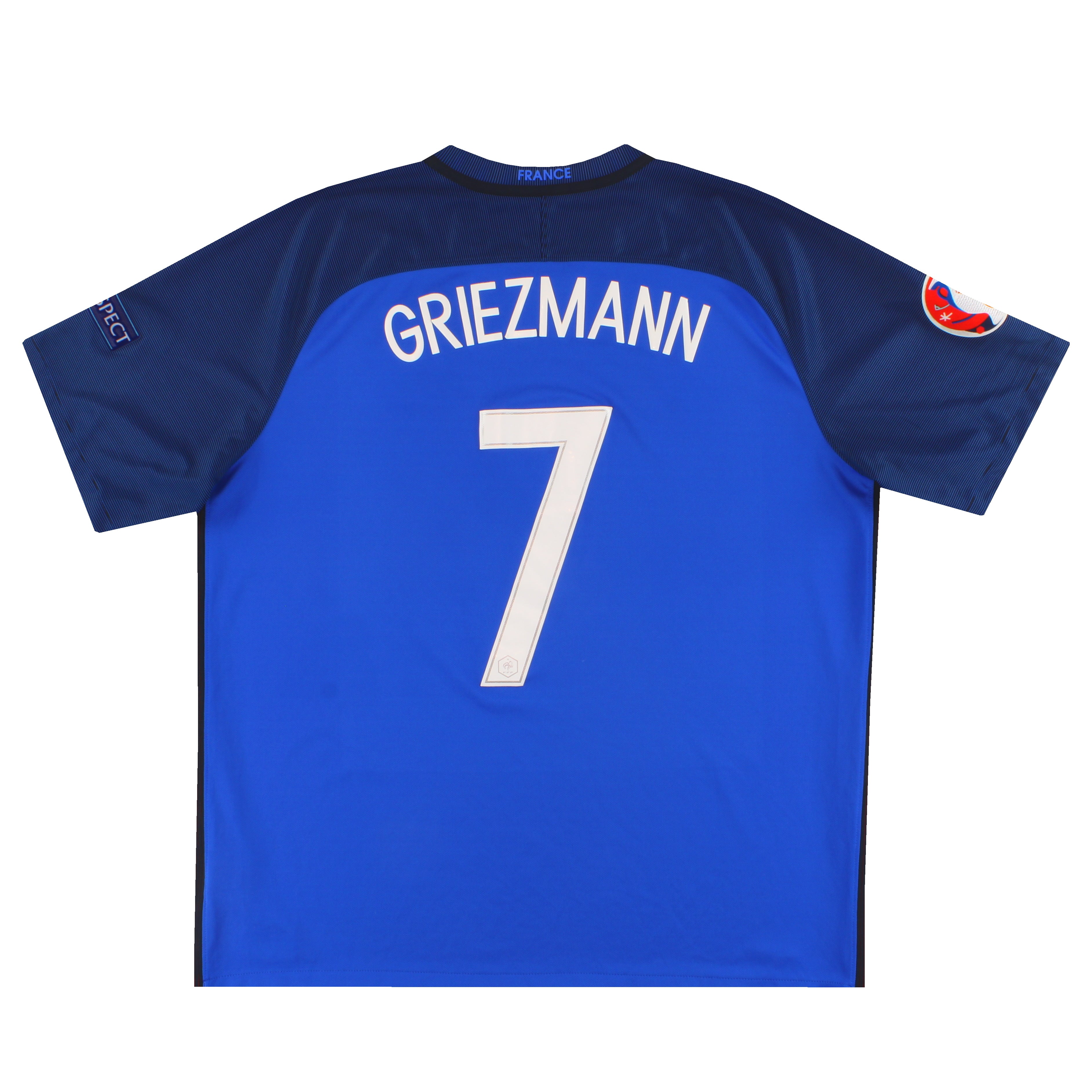 2016-17 France Nike Home Shirt Griezmann #7 XXL 724615-439