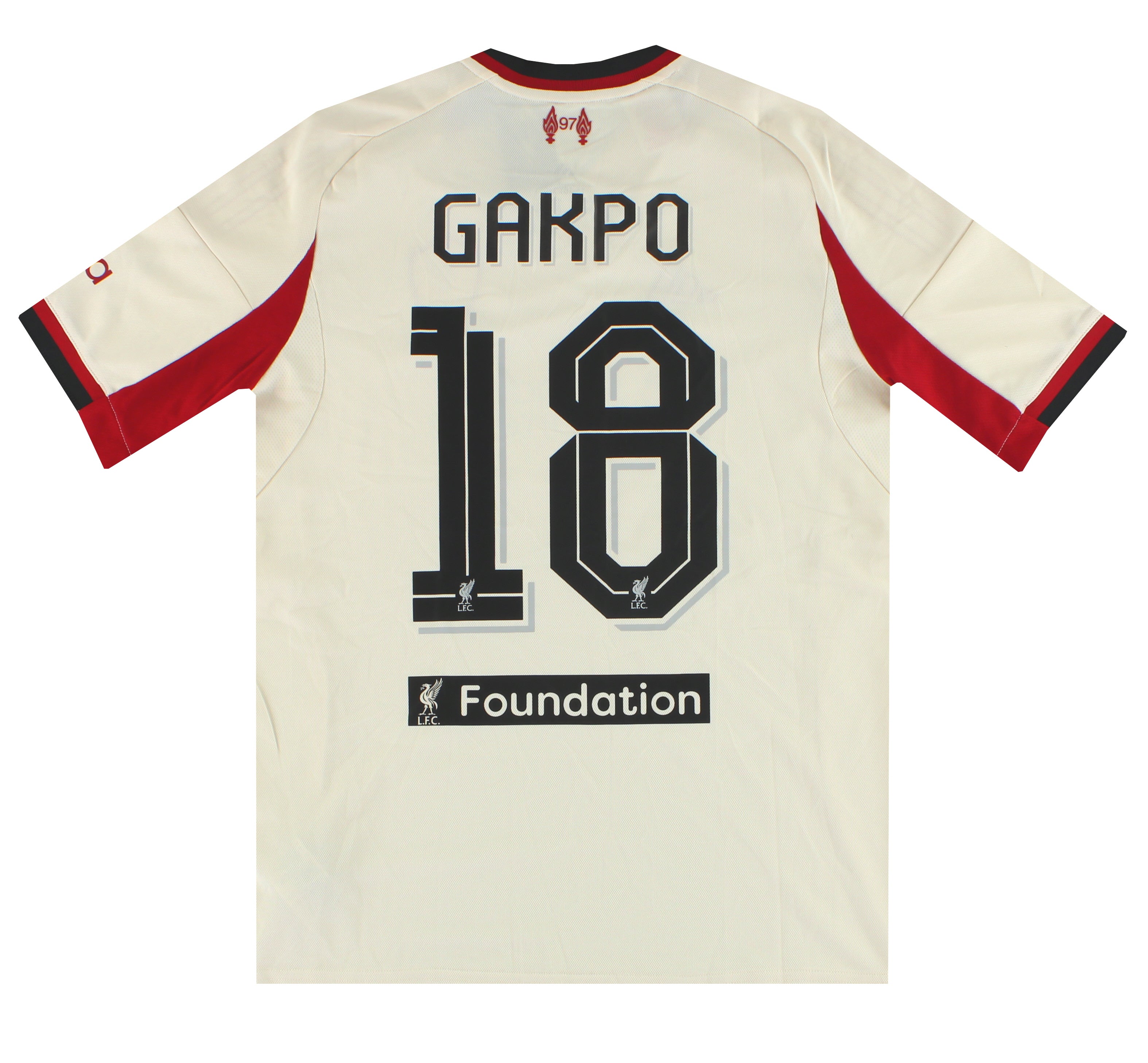 2025-26 Liverpool adidas Away Shirt Gakpo #18 *w/tags* XL.B JV6487
