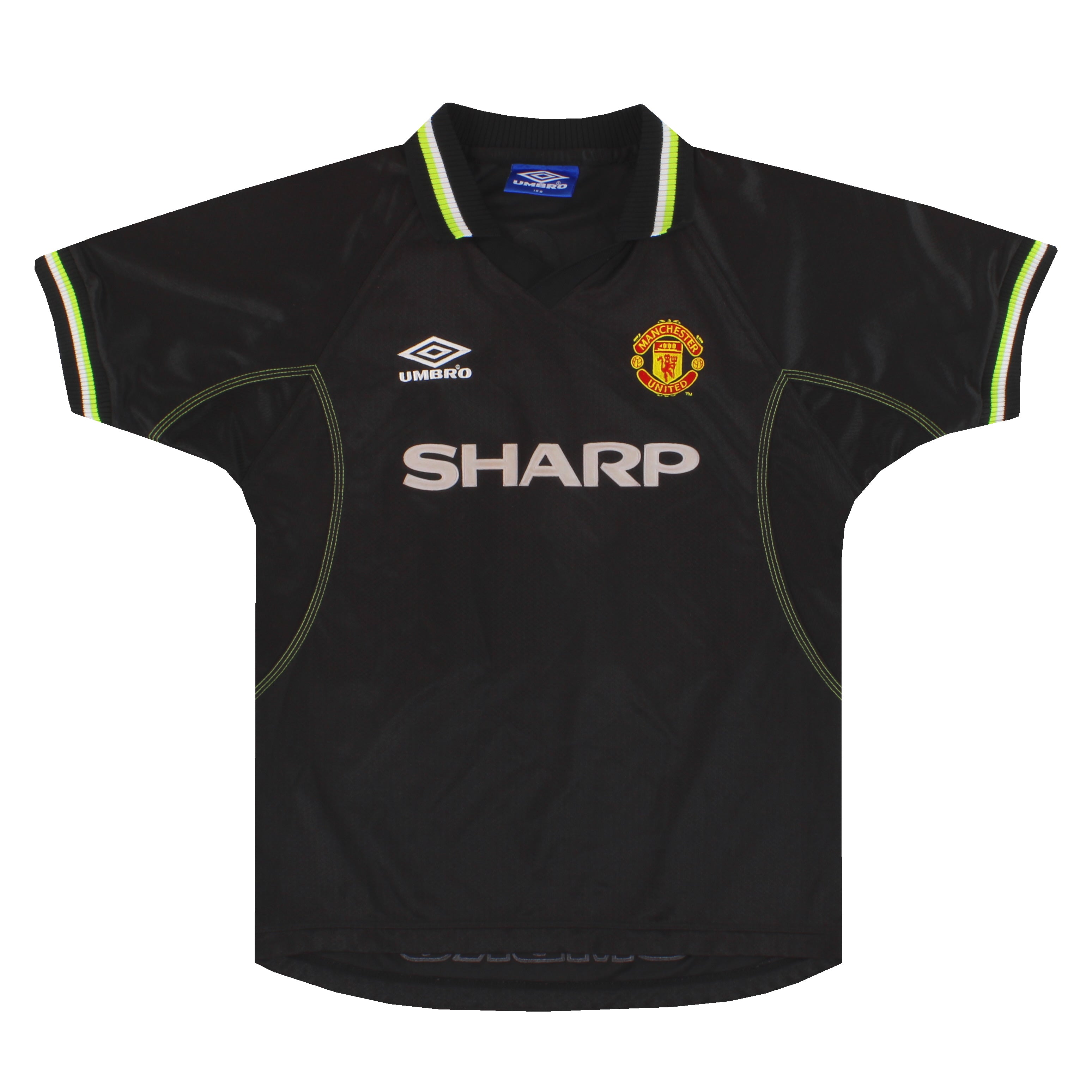 1998-99 Manchester United Umbro Third Shirt Giggs #11 L.Boys