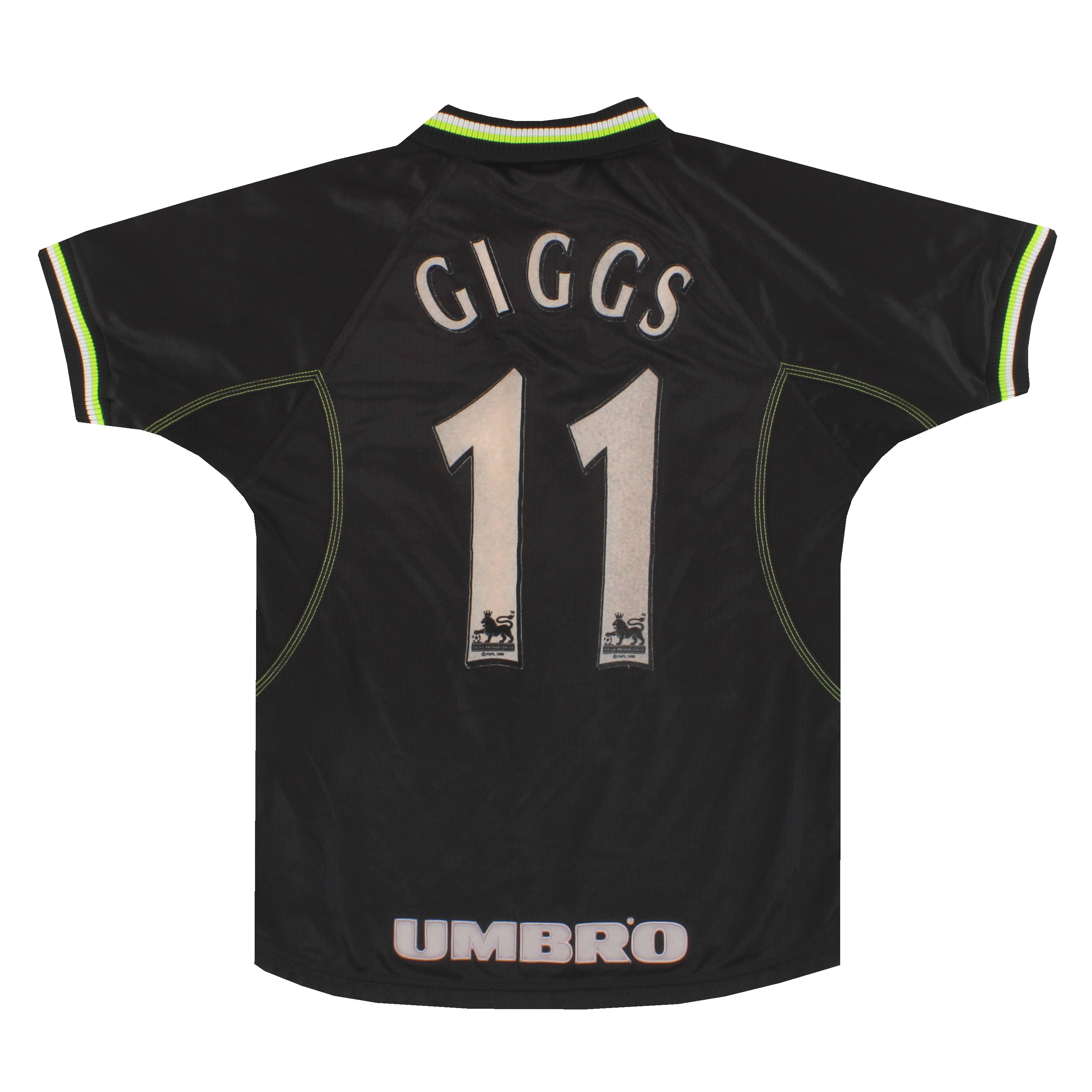 ウェア UMBRO 99/00 Manchester United T-Shirt Vintage Manchester United 1999-00' Away Football T-Shirt Umbro