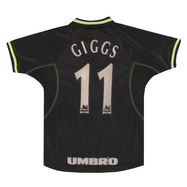 1998-99 Manchester United Umbro Third Shirt Giggs #11 L.Boys