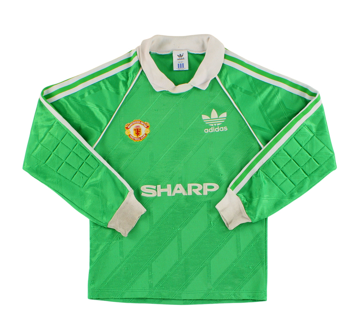 1988-90 Manchester United adidas Goalkeeper Shirt Y