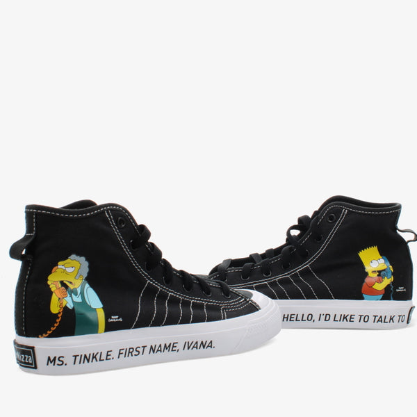 adidas Nizza Hi RF Simpsons Trainers *BNIB* GZ3538 Vintage