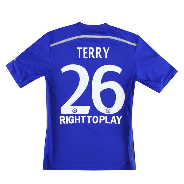2014-15 Chelsea adidas CL Home Shirt Terry #26 M G92151 | Vintage