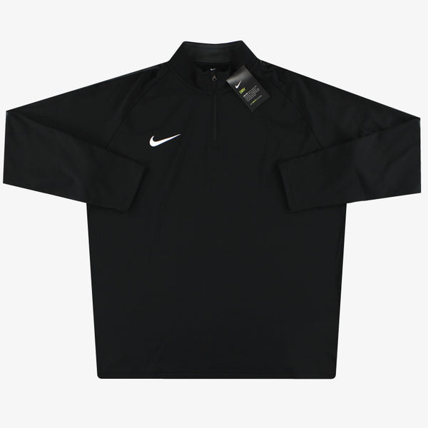 nike zip up training top