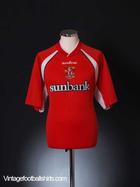  2002-04 Stevenage Borough Home Shirt L Football Shirt
