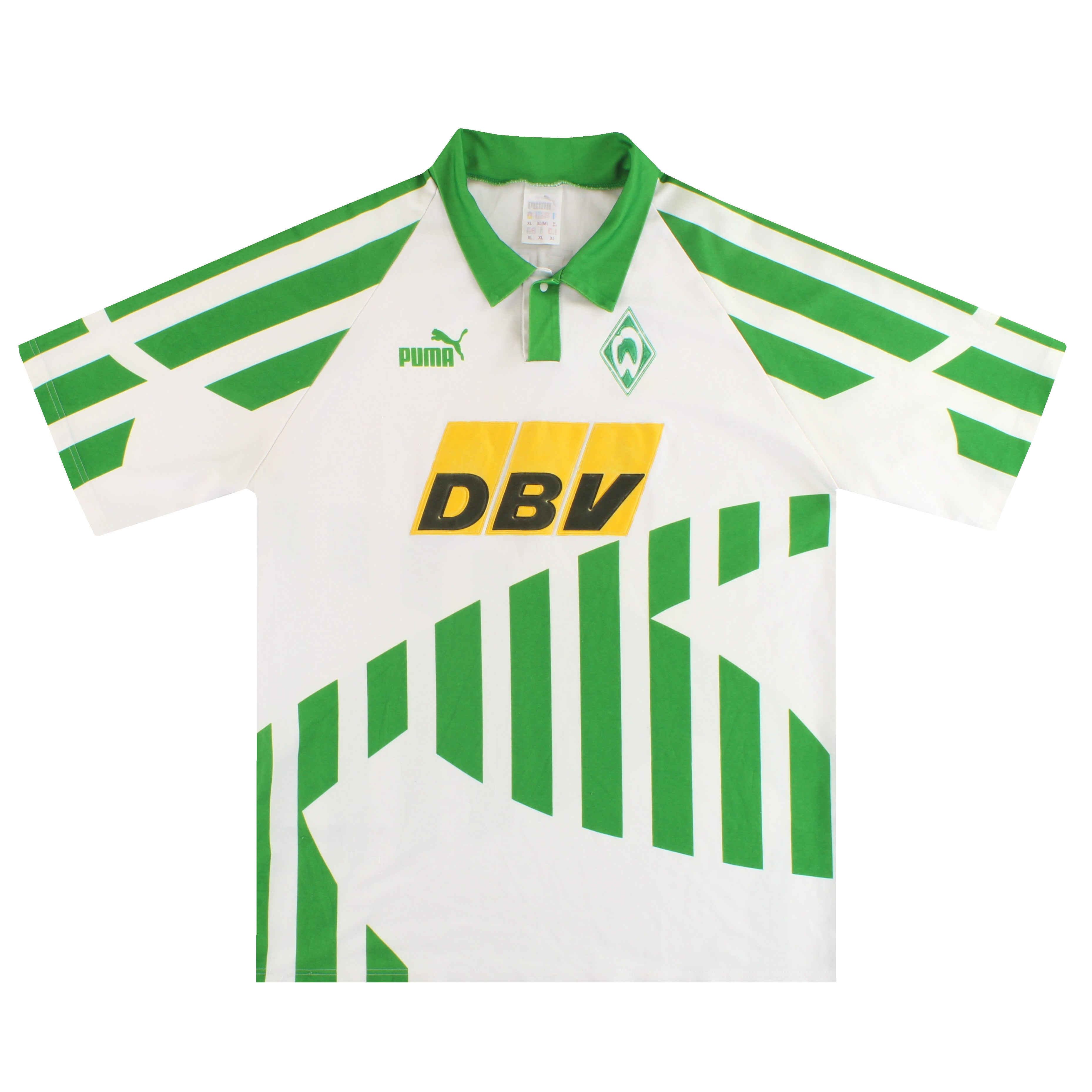1994-95 Werder Bremen Puma Home Shirt XL | Vintage Football Shirts