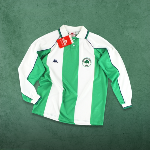 Focus maglia: divisa da calcio Home del Panathinaikos 1993-95 di Kappa