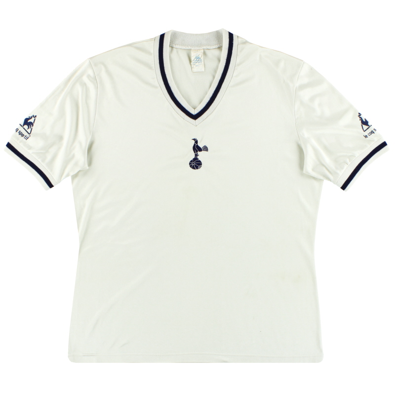 1980-82 Tottenham Le Coq Sportif Maillot Domicile L