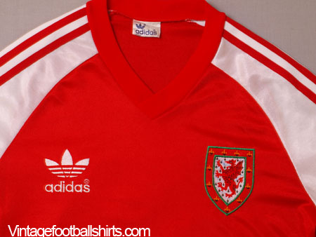 Wales 1982 Home shirt 