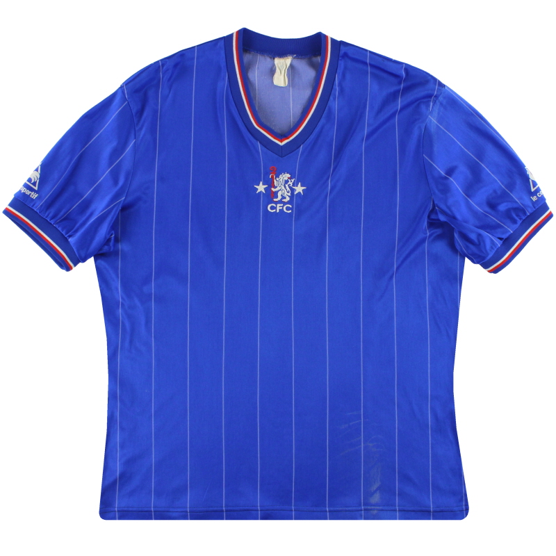 1981-83 Chelsea Le Coq Sportif Home Shirt Small