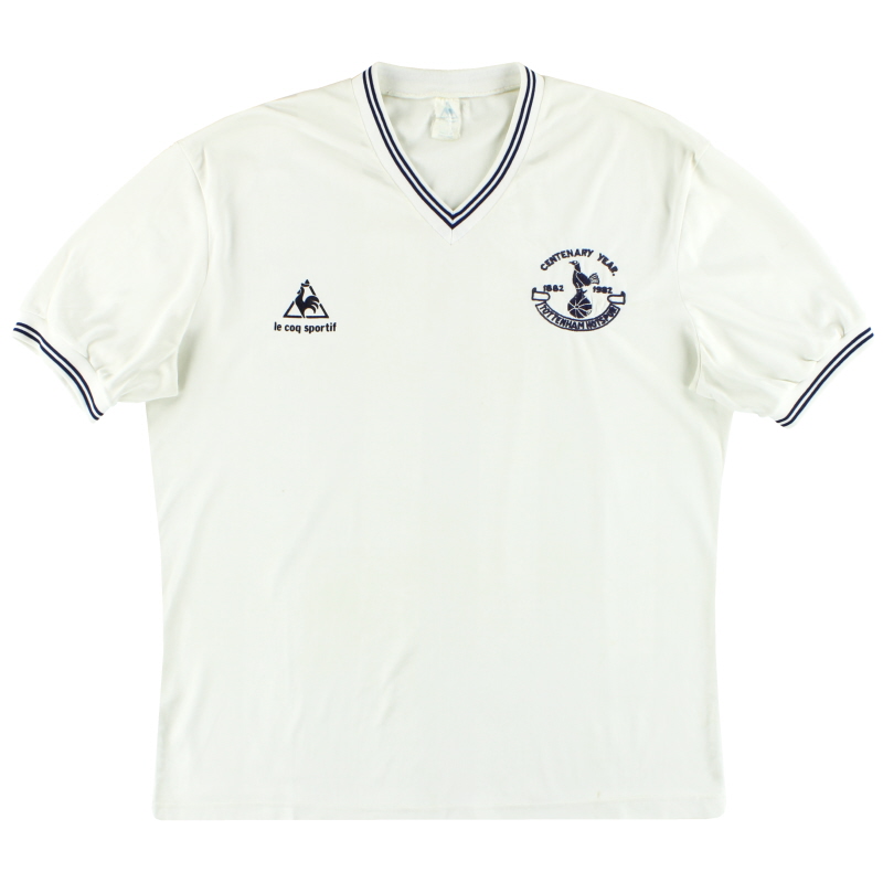 1982-83 Tottenham Le Coq Sportif Centenary Home Shirt XL